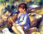 皮埃尔奥古斯特雷诺阿 - Young Boy by the River